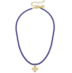 Alys Cross Necklace|Susan Shaw