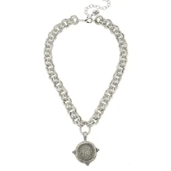 American Indian Head Nickel Necklace|Susan Shaw New