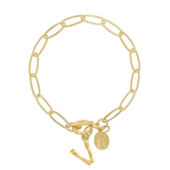 Bamboo Initial Bracelet|Susan Shaw