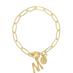 Bamboo Initial Bracelet|Susan Shaw