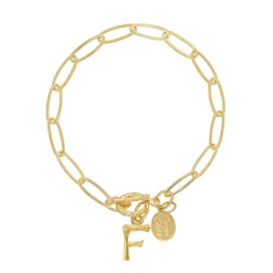 Bamboo Initial Bracelet|Susan Shaw