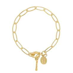 Bamboo Initial Bracelet|Susan Shaw