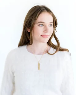 Bar Cross Necklace|Susan Shaw Best