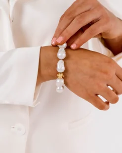 Baroque Pearl Bracelet|Susan Shaw Discount
