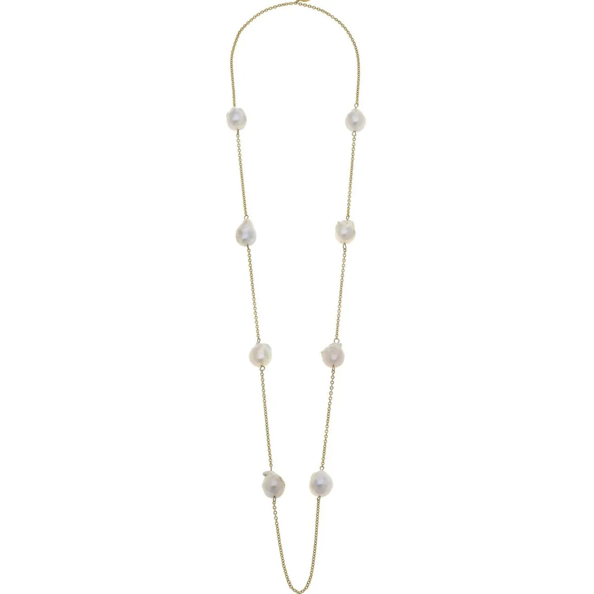 Baroque Pearl Layering Necklace|Susan Shaw Online