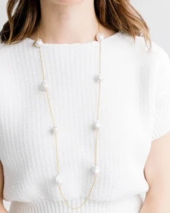 Baroque Pearl Layering Necklace|Susan Shaw Online