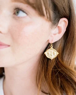 Bee Intaglio Earrings|Susan Shaw Online