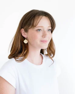 Bee Intaglio Earrings|Susan Shaw Online