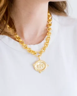 Bee Intaglio Necklace|Susan Shaw Discount
