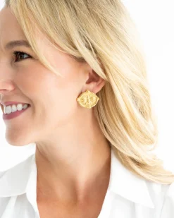 Bee Intaglio Studs|Susan Shaw New