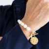 Bee + Pearl Bracelet|Susan Shaw