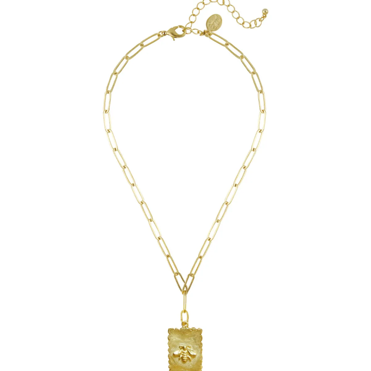 Bee Stamp Necklace|Susan Shaw New