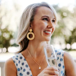 Belle Halo Earrings|Susan Shaw Outlet