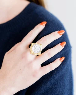 Benedict Cross Ring|Susan Shaw Clearance