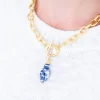 Blue & White Ginger Jar Toggle Necklace|Susan Shaw Clearance