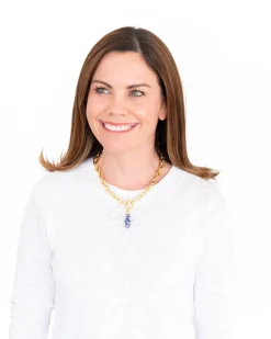 Blue & White Ginger Jar Toggle Necklace|Susan Shaw Clearance