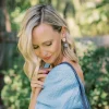 Blue & White Pearl Cluster Drops|Susan Shaw Outlet