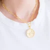 Blue Willow Paperclip Necklace|Susan Shaw