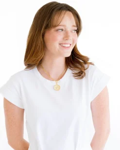Blue Willow Paperclip Necklace|Susan Shaw