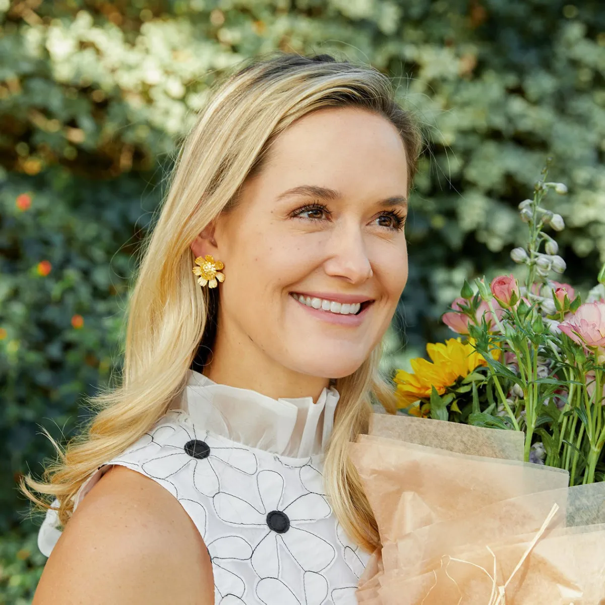 Buttercup Studs|Susan Shaw Discount