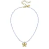 Butterfly Pearl Necklace|Susan Shaw Outlet
