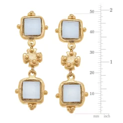 Charlotte Deux Tier Earrings|Susan Shaw Best