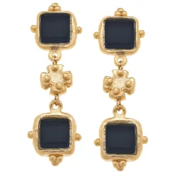 Charlotte Deux Tier Earrings|Susan Shaw Best