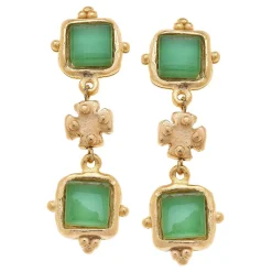 Charlotte Deux Tier Earrings|Susan Shaw Best