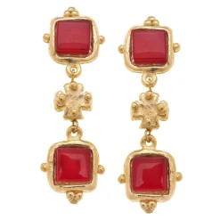 Charlotte Deux Tier Earrings|Susan Shaw Best