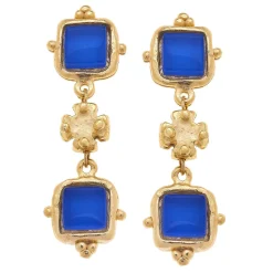 Charlotte Deux Tier Earrings|Susan Shaw Best