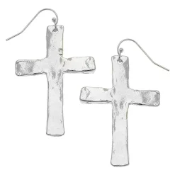 Classic Cross Earrings|Susan Shaw New