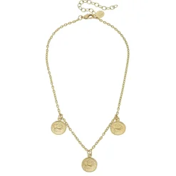 Coin Drop Necklace|Susan Shaw New