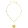 Coin Paperclip Necklace|Susan Shaw