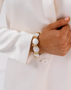 Coin Pearl Bracelet|Susan Shaw Clearance