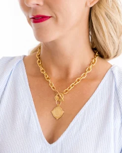 Coin Toggle Necklace|Susan Shaw Sale