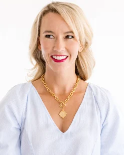 Coin Toggle Necklace|Susan Shaw Sale