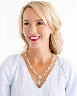 Coin Toggle Necklace|Susan Shaw Sale