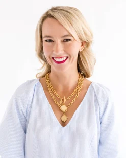 Coin Toggle Necklace|Susan Shaw Sale