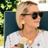 Compass Studs|Susan Shaw Clearance
