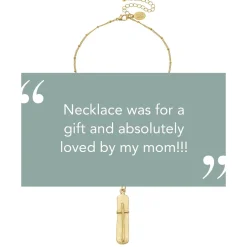 Dainty Bar Cross Necklace|Susan Shaw