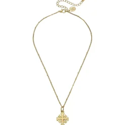 Dainty Jerusalem Cross Necklace|Susan Shaw Hot