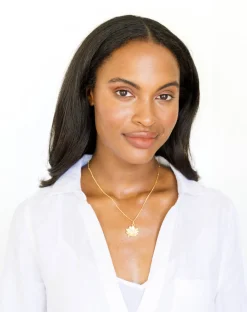 Dainty Magnolia Necklace|Susan Shaw Discount