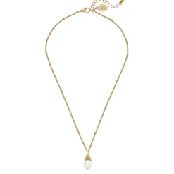 Dainty Pearl Drop Necklace|Susan Shaw