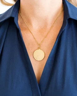 Dainty Queen Elizabeth II Coin Necklace|Susan Shaw Hot