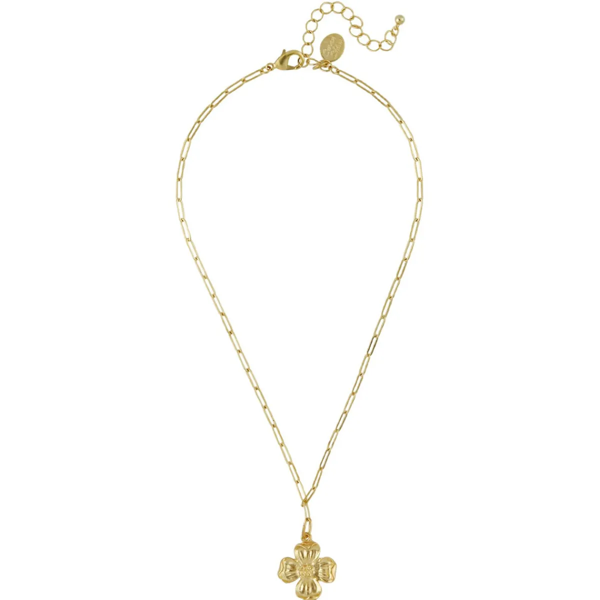 Dogwood Paperclip Necklace|Susan Shaw Hot