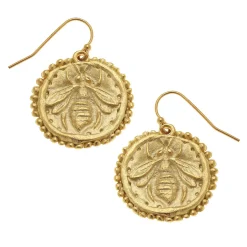 Dotted Bee Earrings|Susan Shaw Outlet