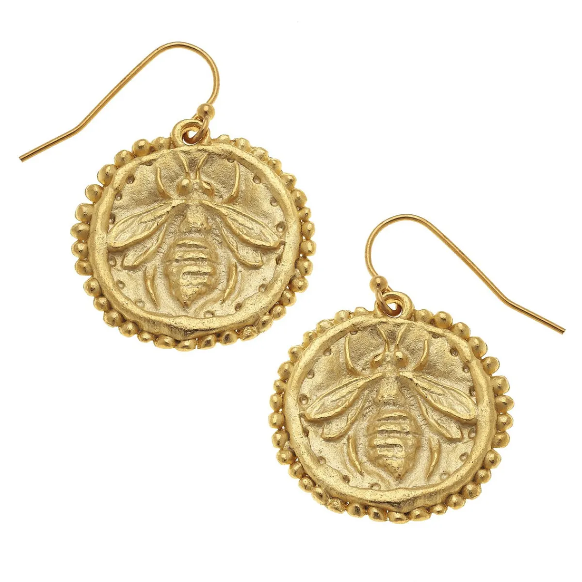 Dotted Bee Earrings|Susan Shaw Outlet