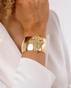 Dotted Cross Cuff|Susan Shaw Sale
