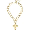 Dotted Cross Necklace|Susan Shaw New