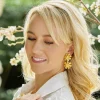 Doubled Up Buttercup Earrings|Susan Shaw